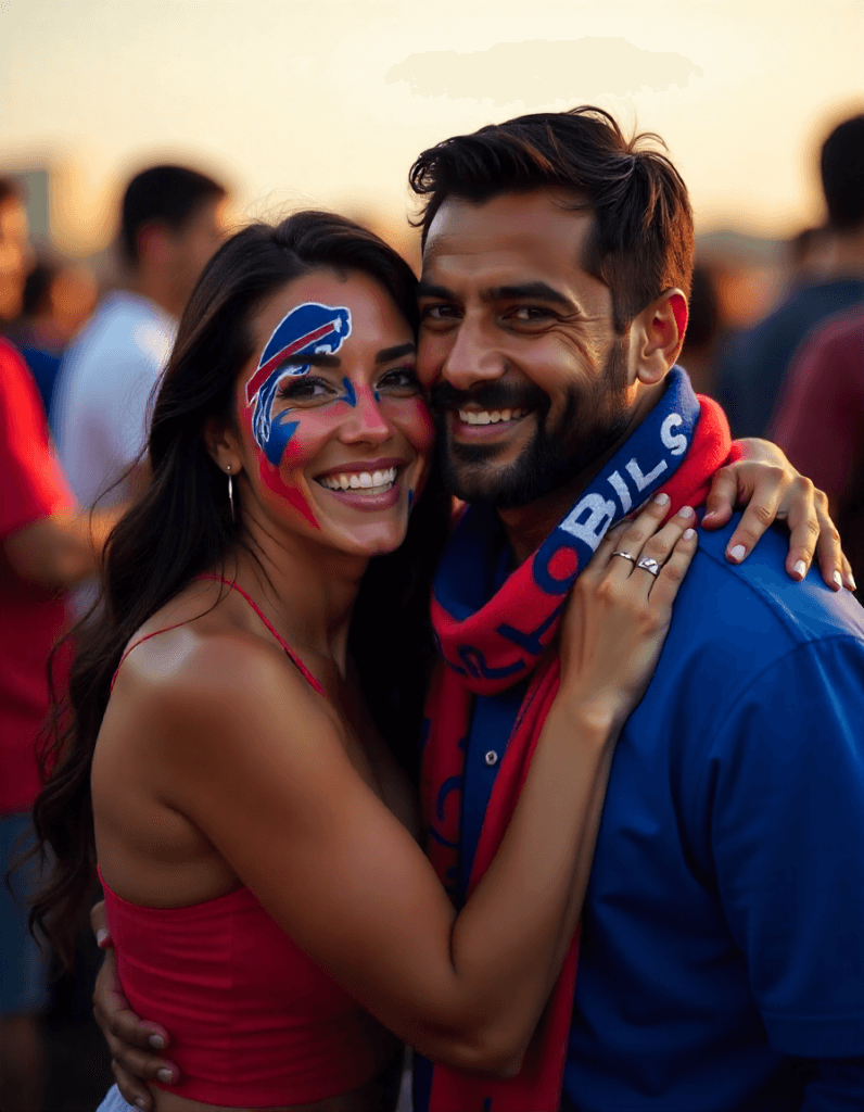 Meet the Real-Life Loves of the Buffalo Bills Including the Couple Who Were Their College’s Star Quarterback and Cheerleader